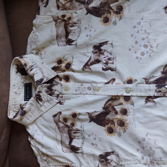 Bit & Bridle Western Blouse - Picture 2 of 7